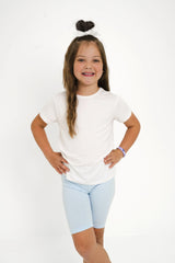 Toddler Basic Tee in Snow