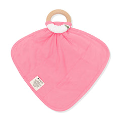 Lovey in Tulip with Removable Wooden Teething Ring