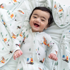 Baby Blanket in Winnie the Pooh Hundred Acre Wood 1.0