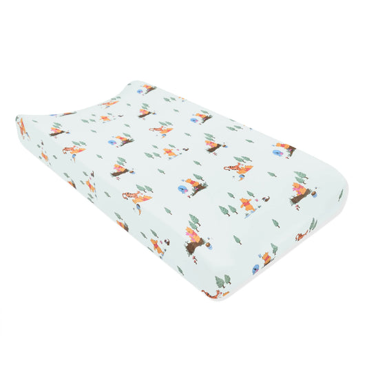 Change Pad Cover in Winnie the Pooh Hundred Acre Wood