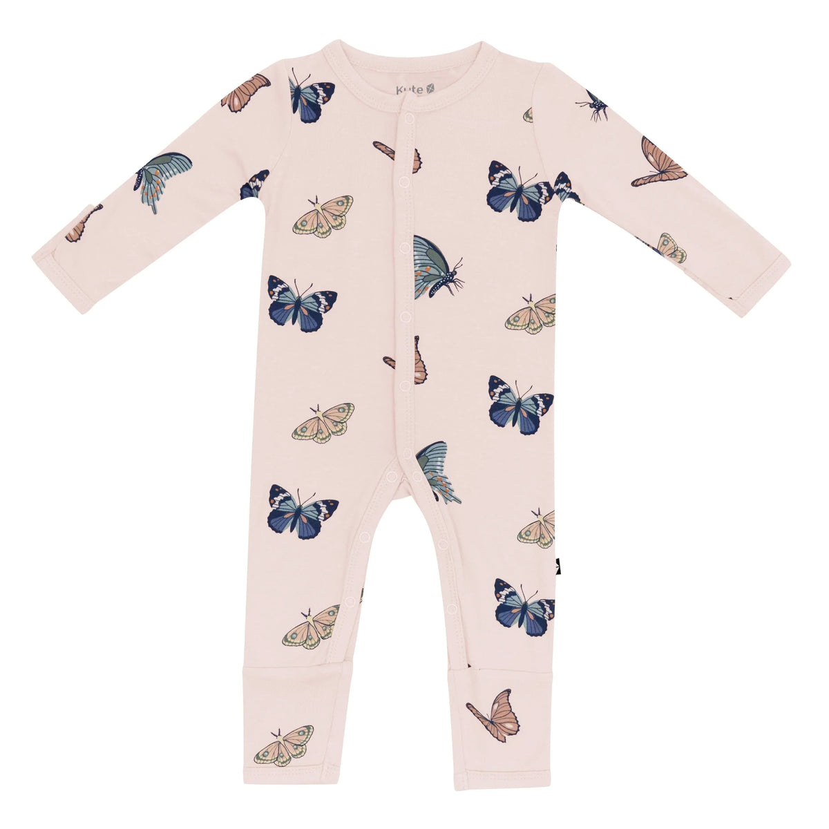 Romper in Blush Butterfly
